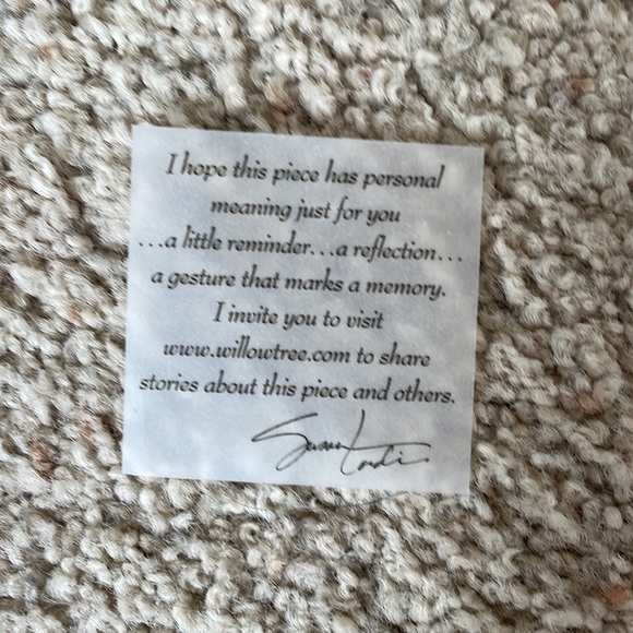 NWT Willow Tree Susan Lordi Surrounded by Love figurine.  Brand new with box. - Picture 4 of 7